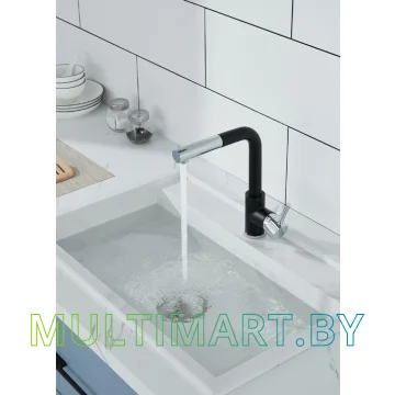 Смеситель Paulmark Kassel Ka214311-401 (антрацит) картинка 3
